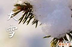 精选50句 大雪快乐的祝福词大全