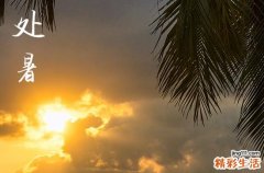 处暑是几月几号2024年 2024年8月22日处暑是开生坟的黄道吉日吗