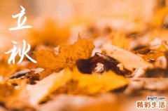 2024年立秋是哪一天 2024年立秋坐游轮吉利吗