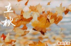 2024年立秋是星期几 2024立秋那天求医好不好