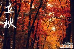 立秋是几月几号2024年 这天是什么星座星期几