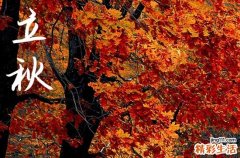 2024年立秋是几点几分几秒 2024年8月7日立秋当天破屋好吗