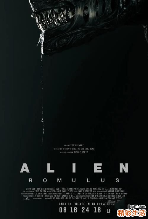 恐怖电影《异形:夺命舰》首发预告一览 于8月16日上映
