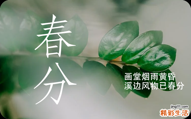 2024年春分是哪一天 今天日子好不好
