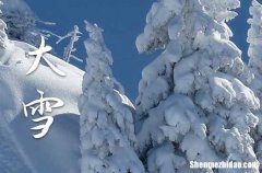 2023年大雪节气是哪一天