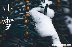 2023年小雪是几点几分几秒